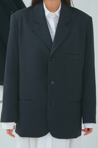 non-normal blazer black